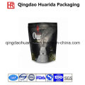 Tenez le sac en plastique de grains de café / café de la qualité FDA avec la tirette